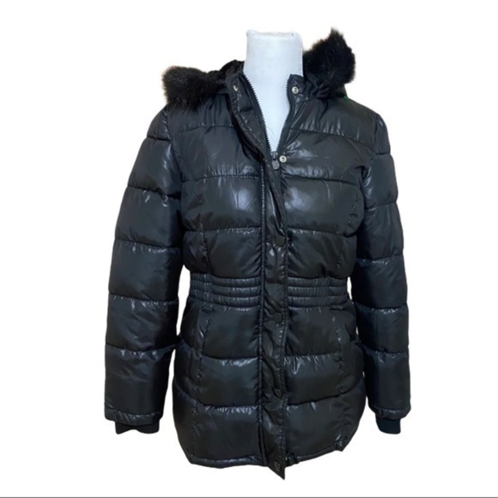 black puffer jacket/coat